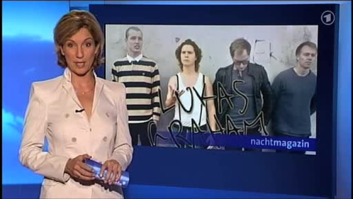 Lukas Graham beim ARD Nachtmagazin