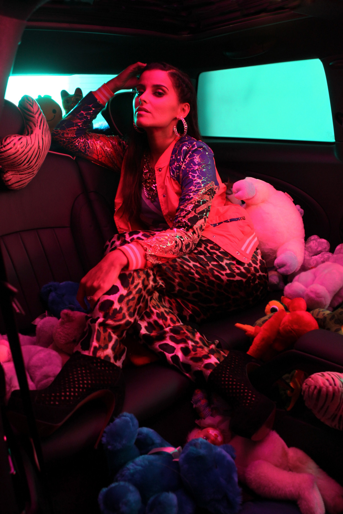 Nelly Furtado - Parking Lot Videodreh 1