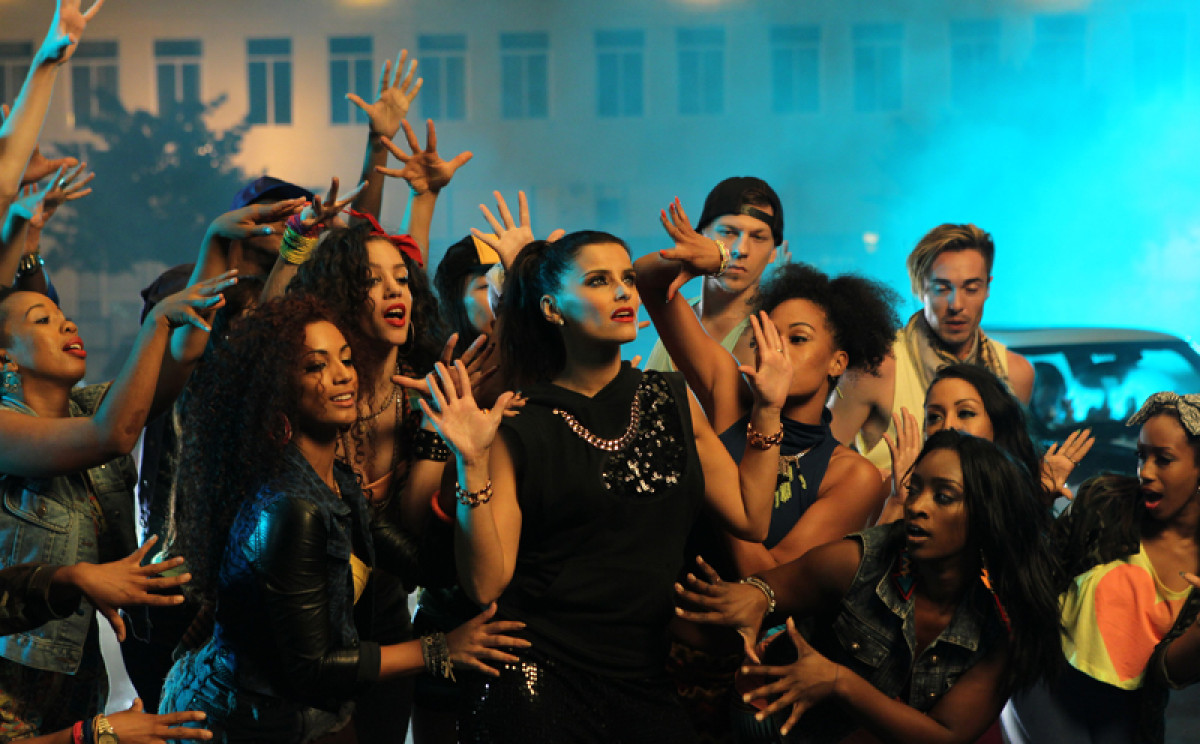 Nelly Furtado Parking Lot Videodreh 2