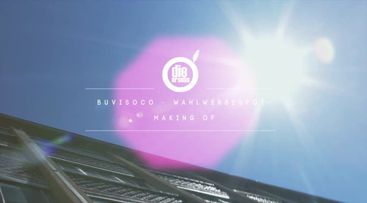 Making Of zum Wahlwerbespot BuViSoCo 2012