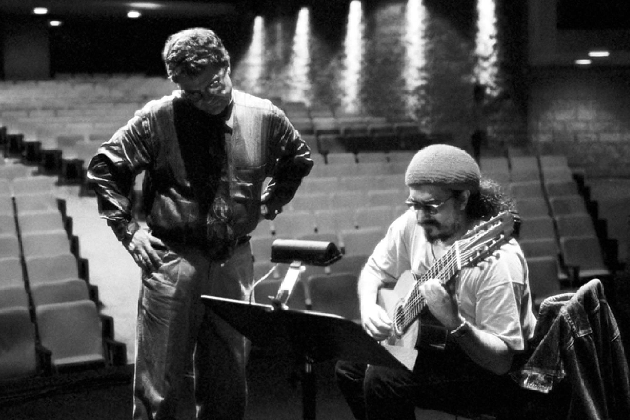 Charlie Haden und Egberto Gismonti beim Jazzfest Montreal 2001