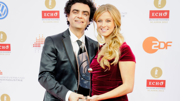 Rolando Villazón und Nina Eichinger moderierten den Echo Klassik 2012