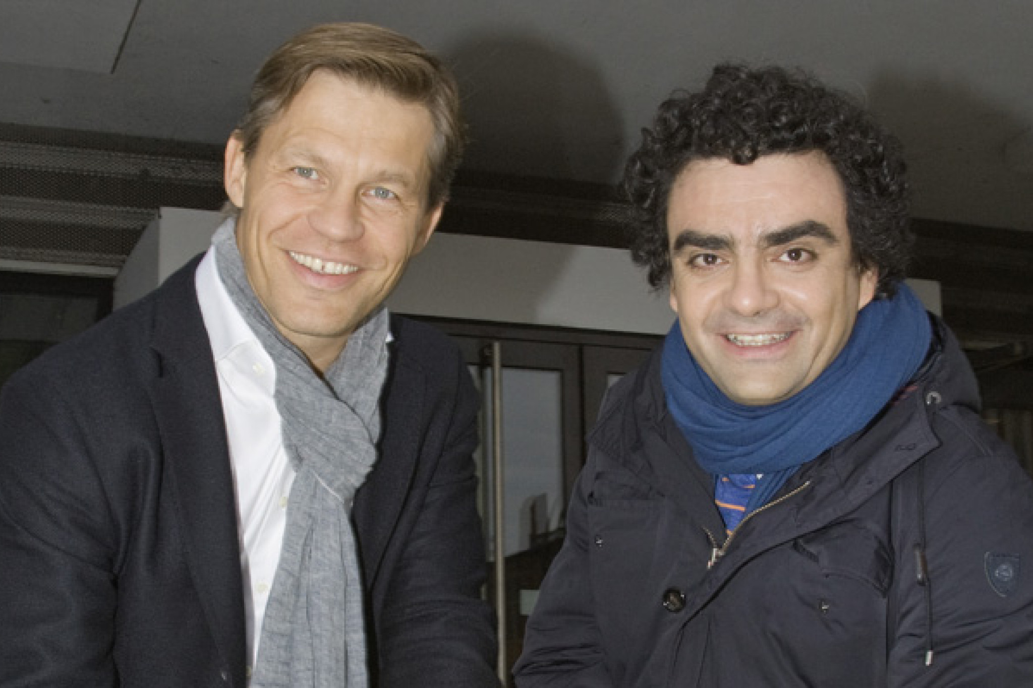 Frank Briegmann und Rolando Villazón