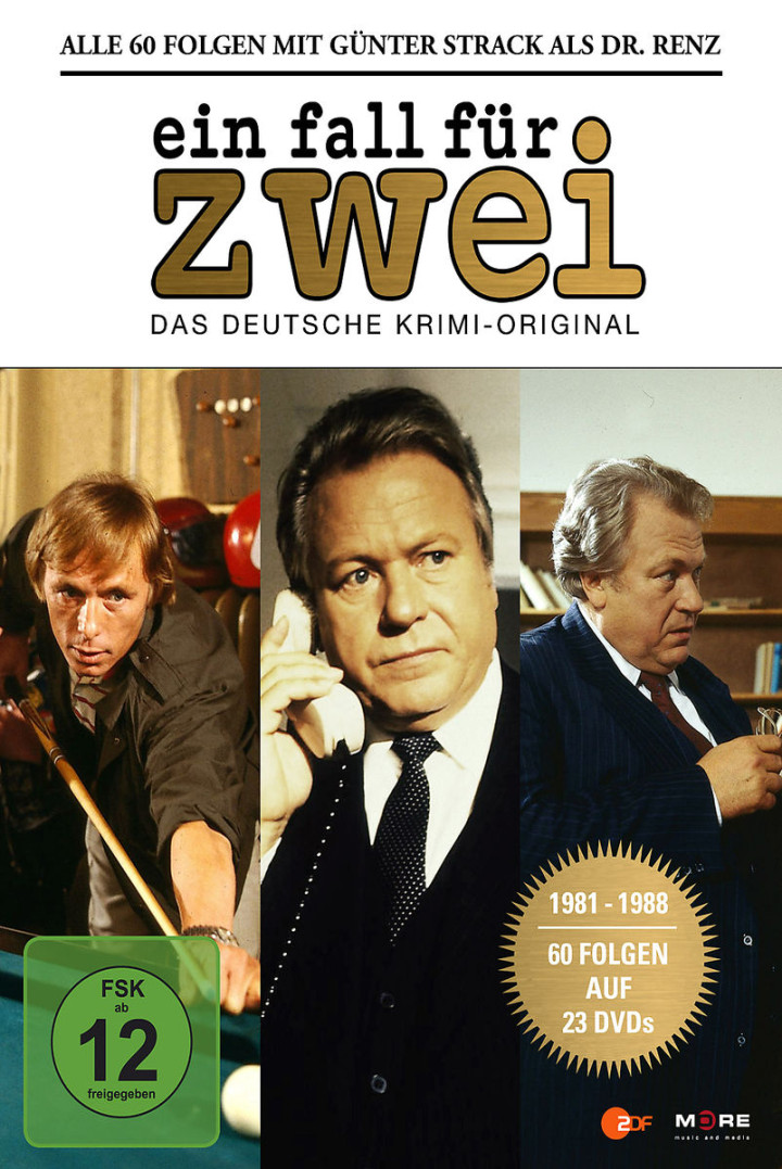 Ein Fall für zwei - Günter Strack Box (23 DVD): Ein Fall für zwei