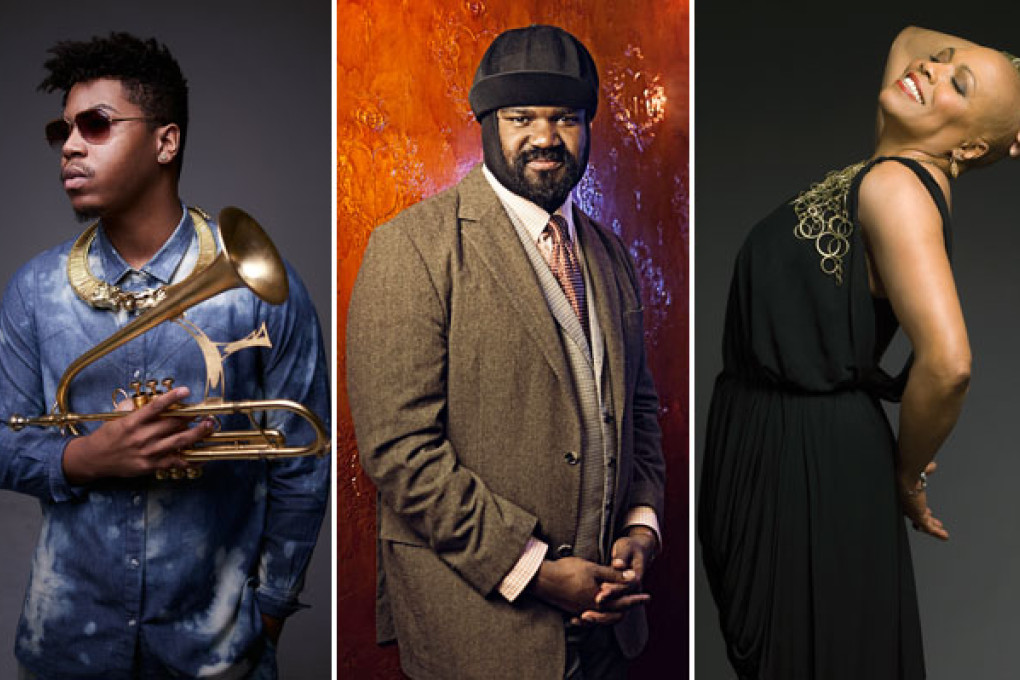 Christian Scott,  Gregory Porter, Dee Dee Bridgewater