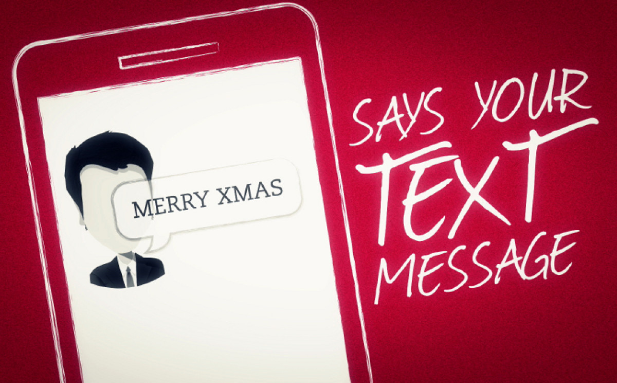 Merry Xmas (Says Your Text Message)
