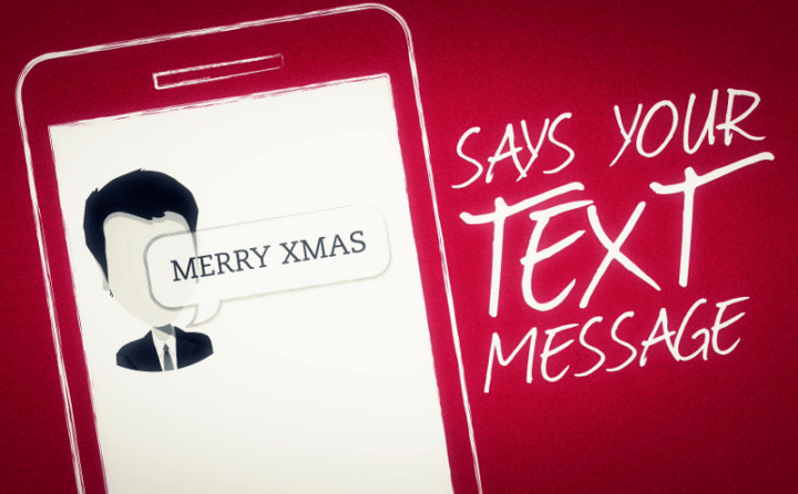 Merry Xmas (Says Your Text Message)