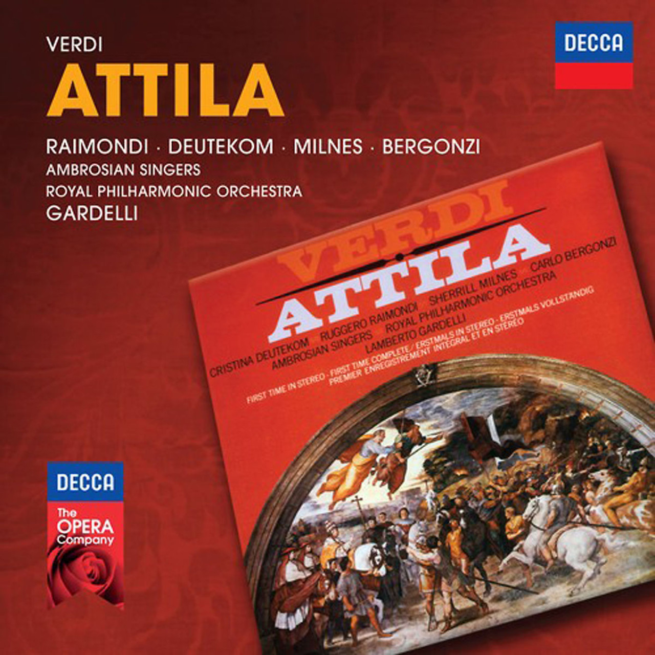 VERDI Attila / Raimondi Deutekom Gardelli | Decca Classics