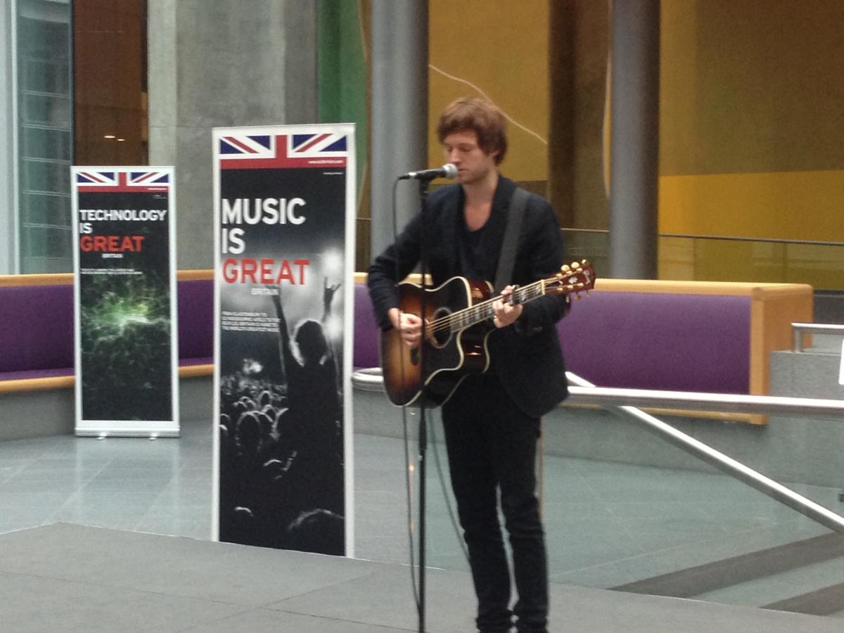 Nick Howard - Britische Botschaft 2013