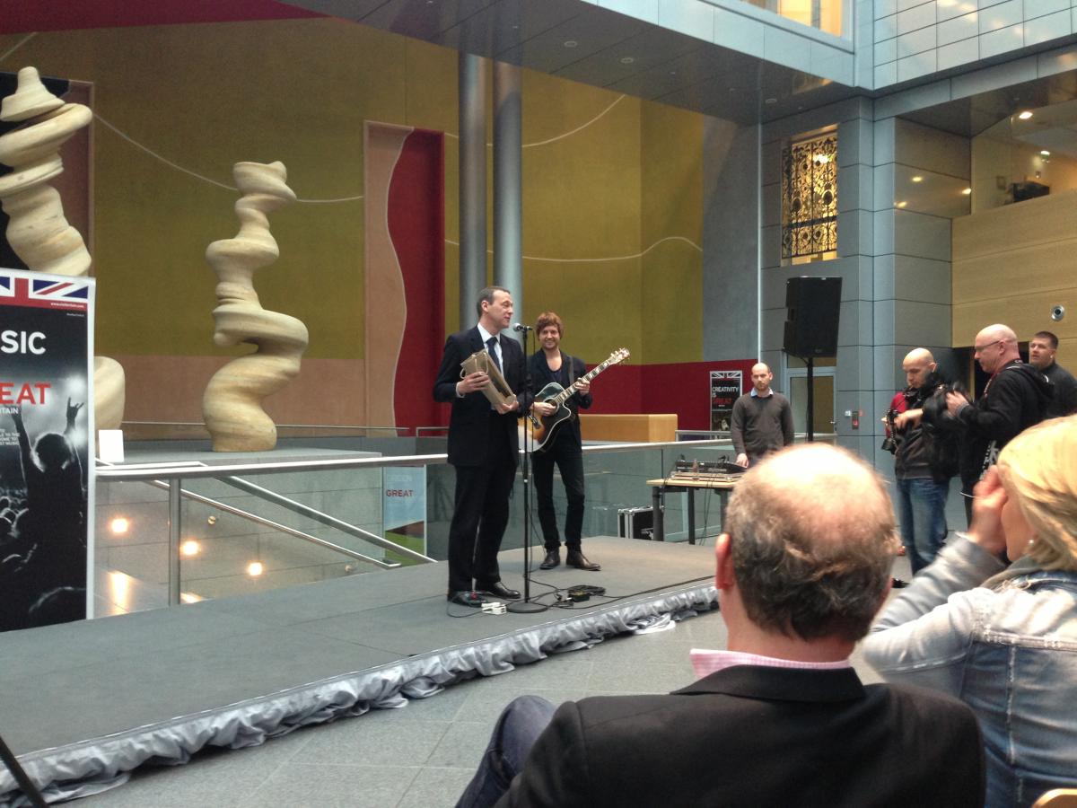 Nick Howard - Britische Botschaft 2013