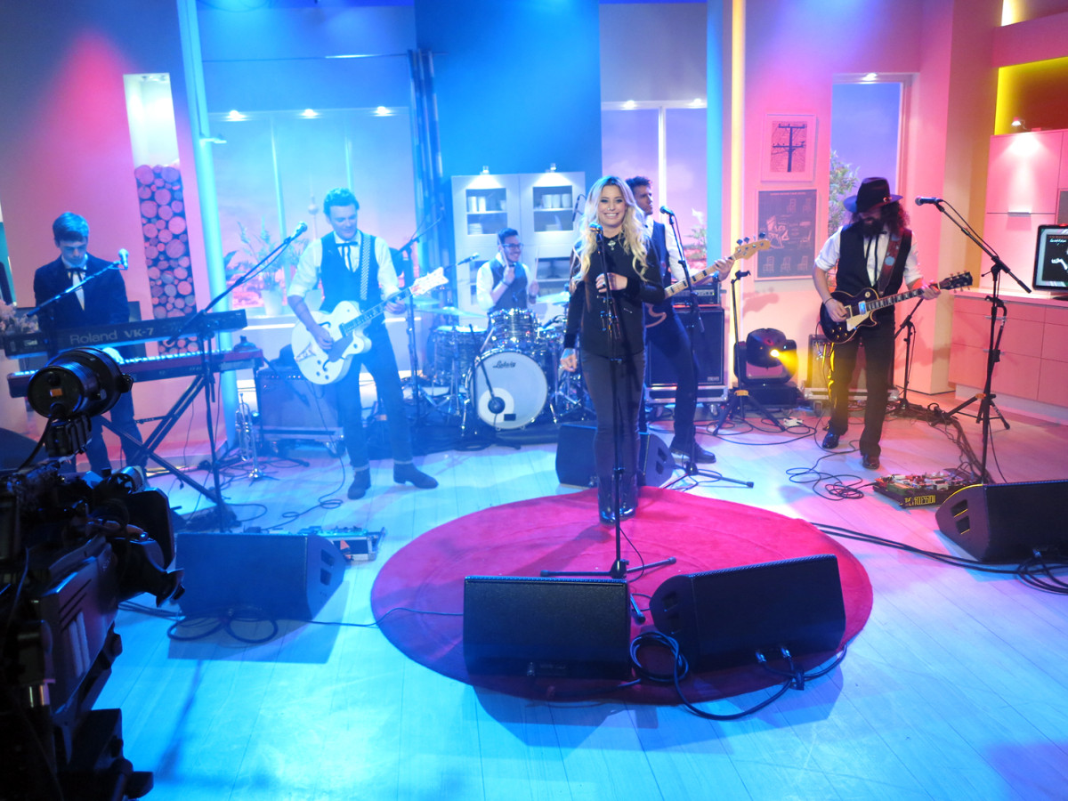 Gin Wigmore Sat.1 Frühstücksfernsehen (Foto: Gauss)