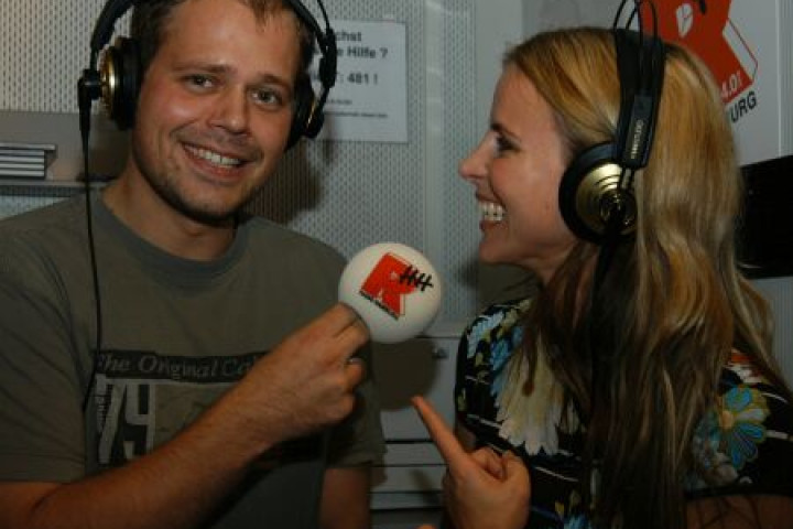 Lisa Miskovsky bei Radio HH