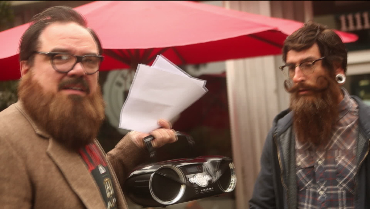 Mockumentary zu "The Devil Put Dinosaurs Here"