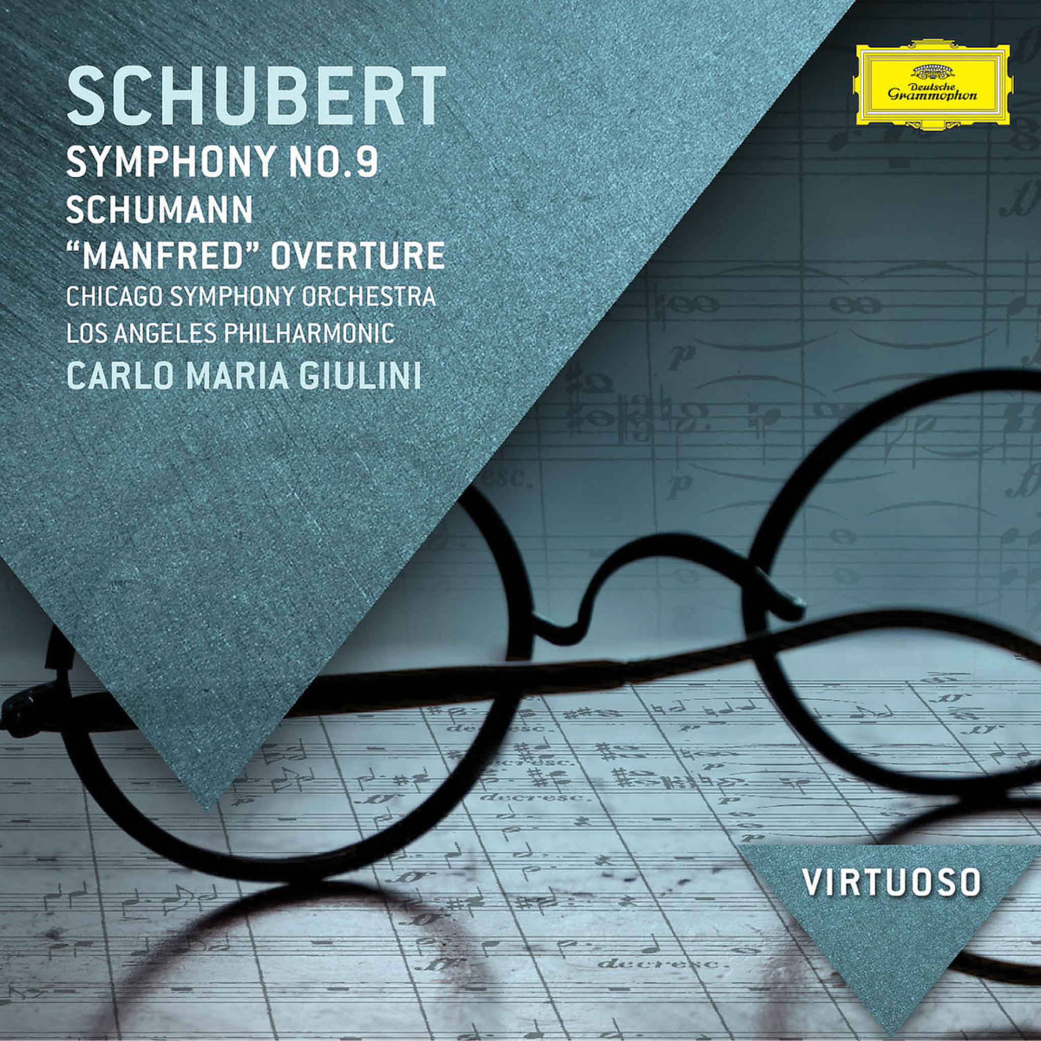 SCHUBERT 9. Symphonie SCHUMANN »Manfred« Giulini