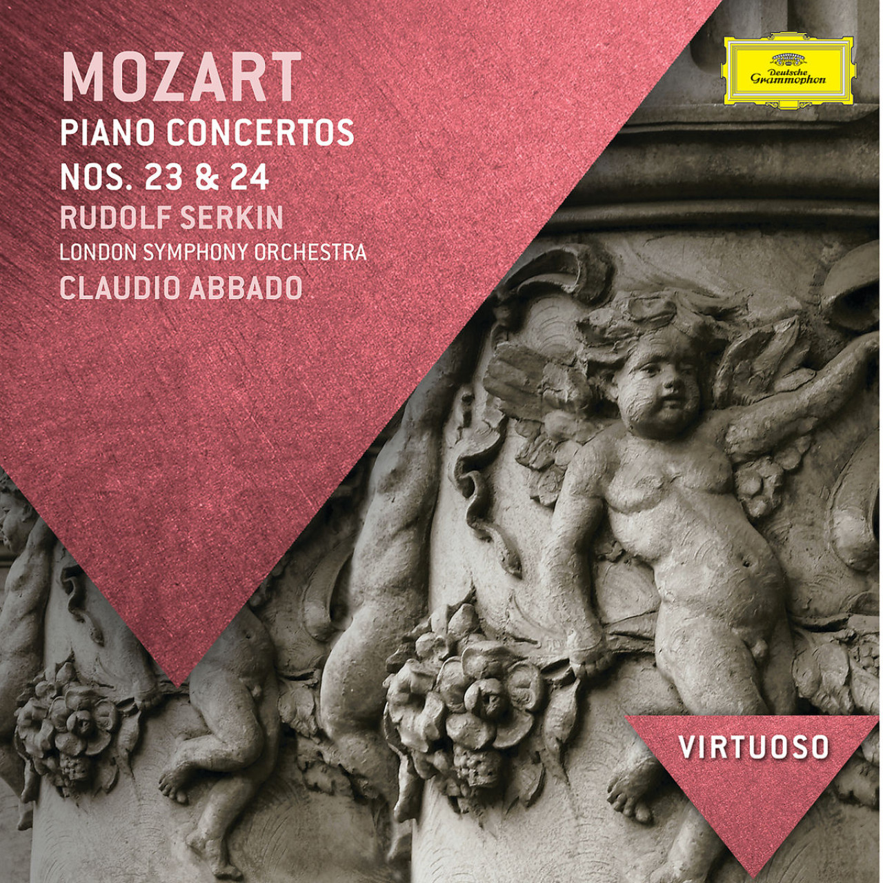 MOZART Piano Concertos Nos. 23 + 24/Serkin, Abbado