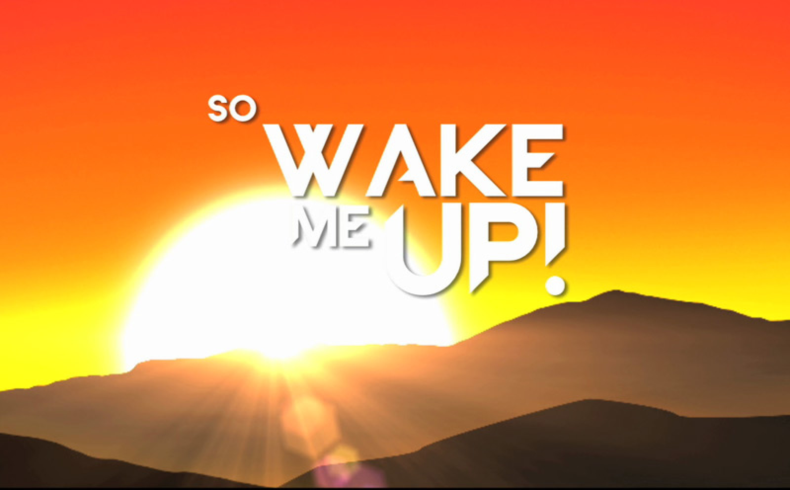 Wake Me Up Lyric Video