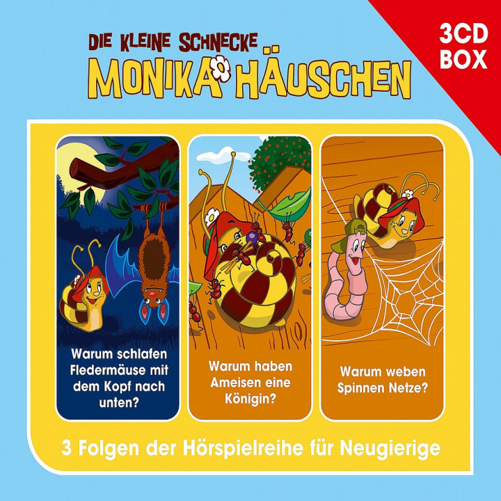 Monika Häuschen Hörspielbox Vol. 3: Die kleine Schnecke Monika Häuschen
