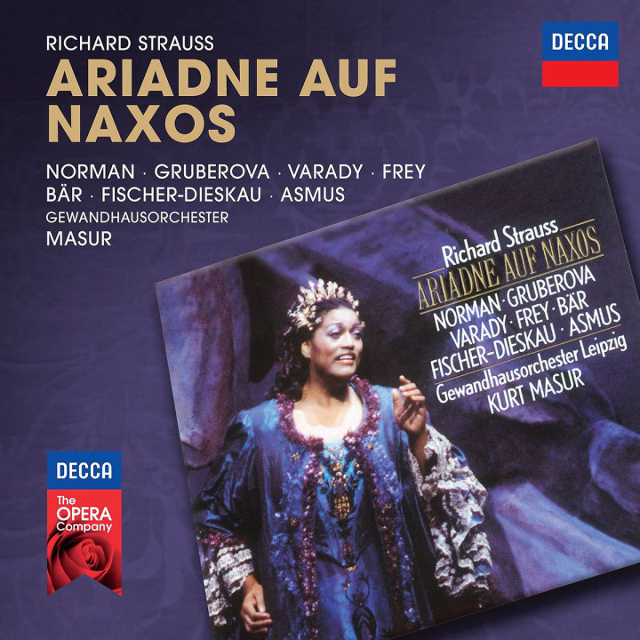 R. Strauss: Ariadne auf Naxos (Decca Opera): Masur/Norman/Gruberova/Varady/Fischer-Dieskau/+