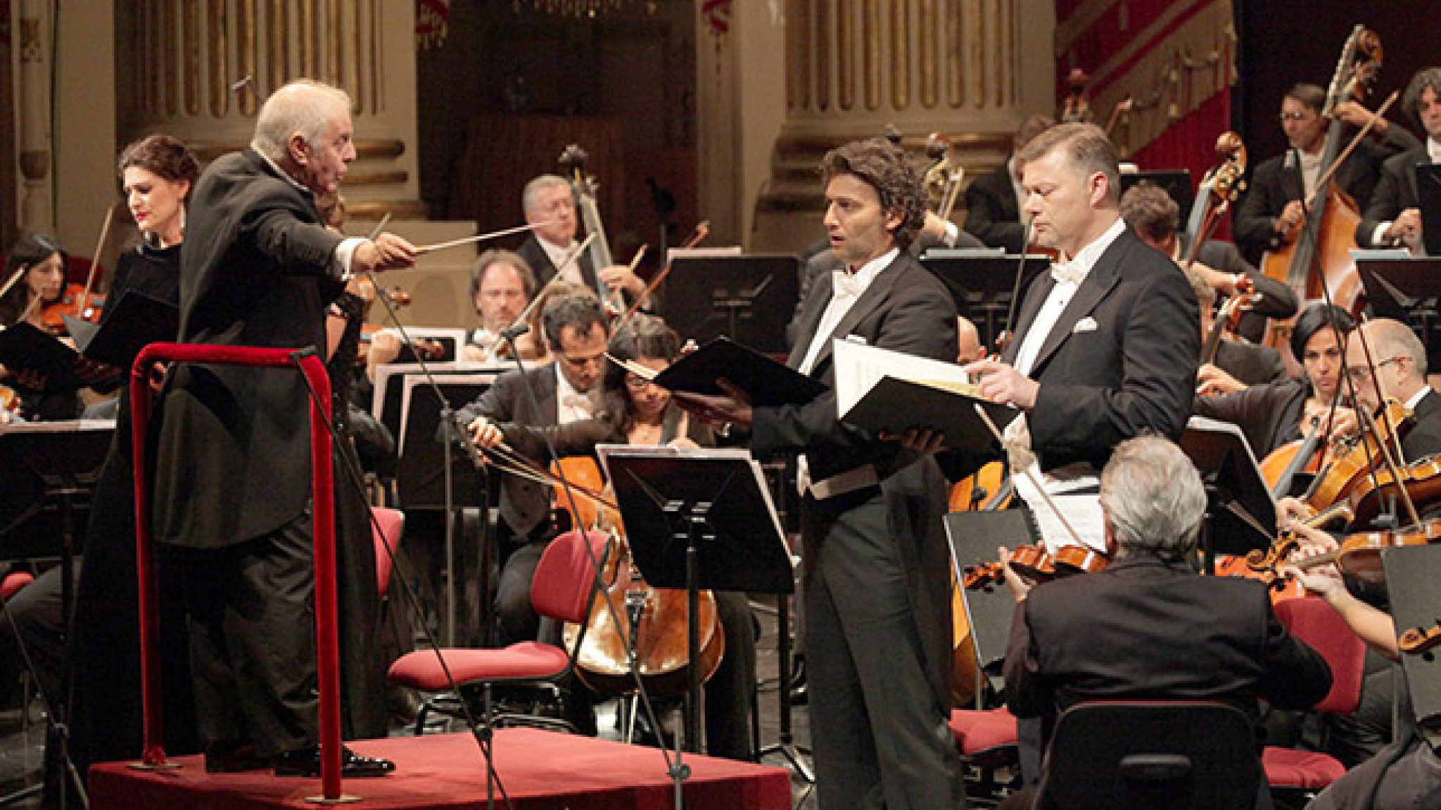 Daniel Barenboim, Jonas Kaufmann und das Orchestra Del Teatro Alla Scala Di Milano