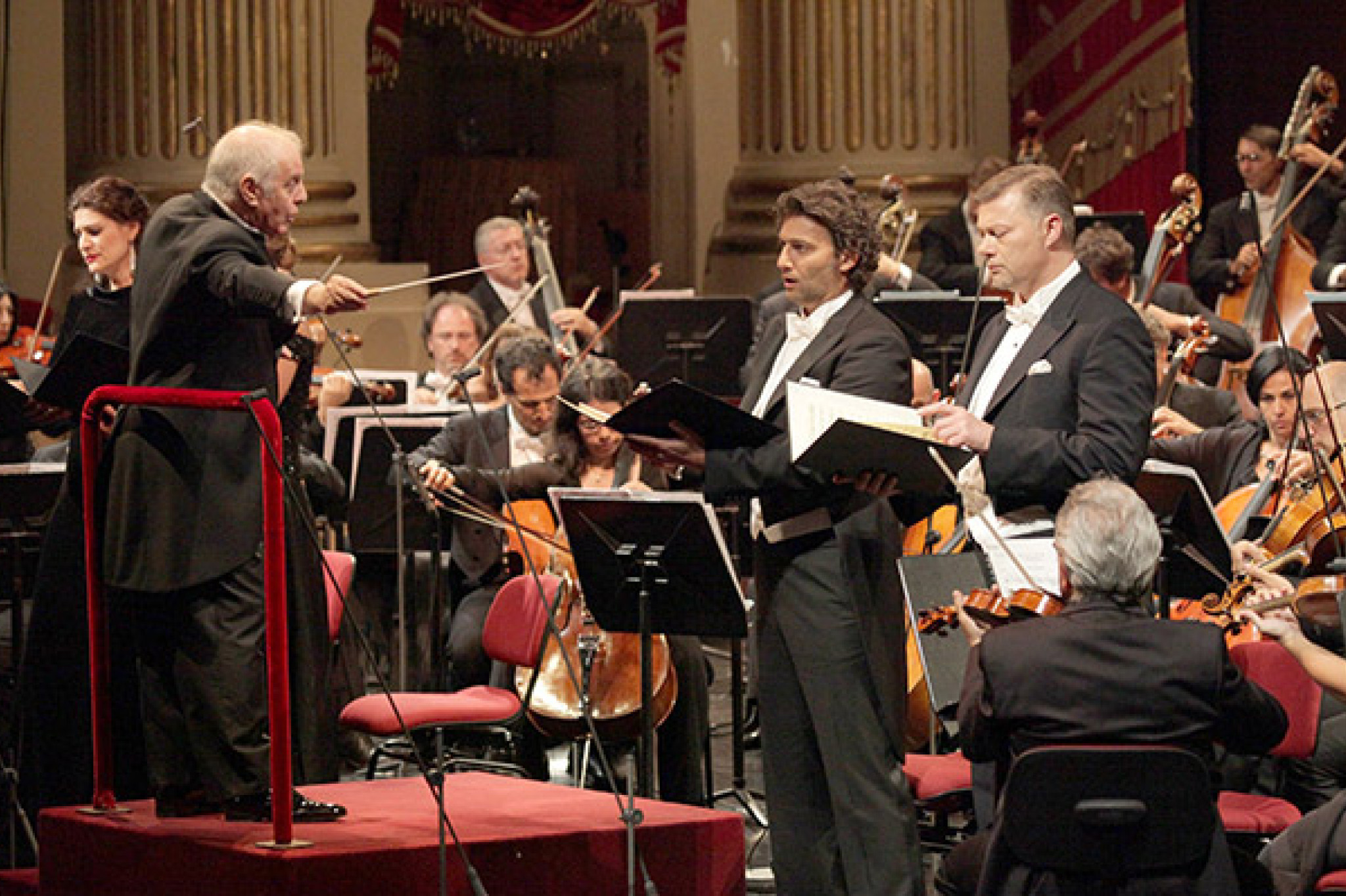 Daniel Barenboim, Jonas Kaufmann und das Orchestra Del Teatro Alla Scala Di Milano