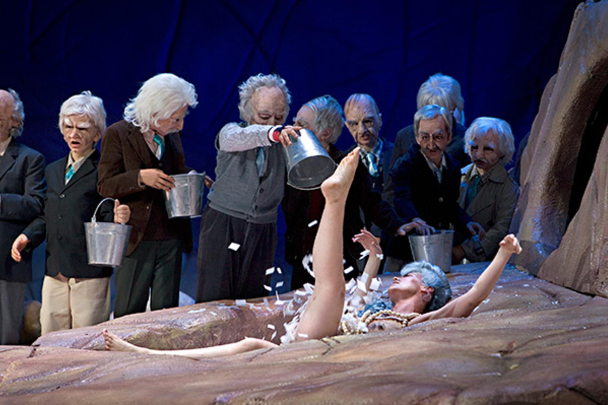 Ein Sommernachtstraum: Nicole Chevalier und der Kinderchor der Komischen Oper