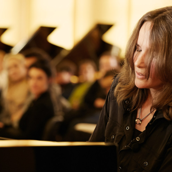 Hélène Grimaud bei Steinway & Sons