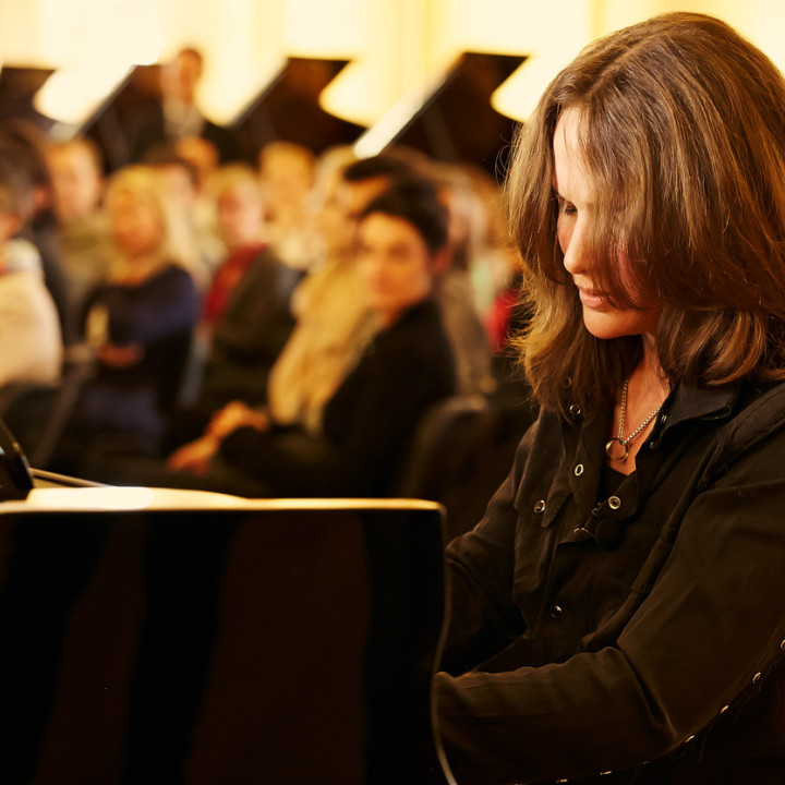 Hélène Grimaud bei Steinway & Sons