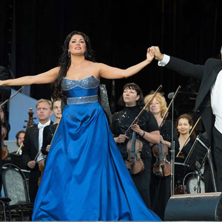 Dmitri Hvorostovsky, Anna Netrebko, Constantine Orbelian