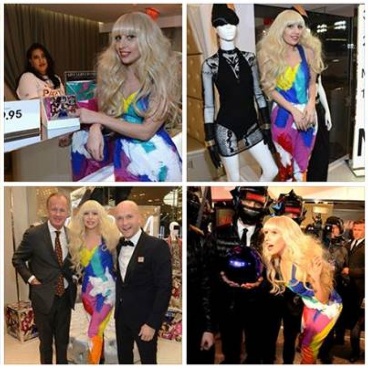 H&M Shop Eröffnung Lady Gaga
