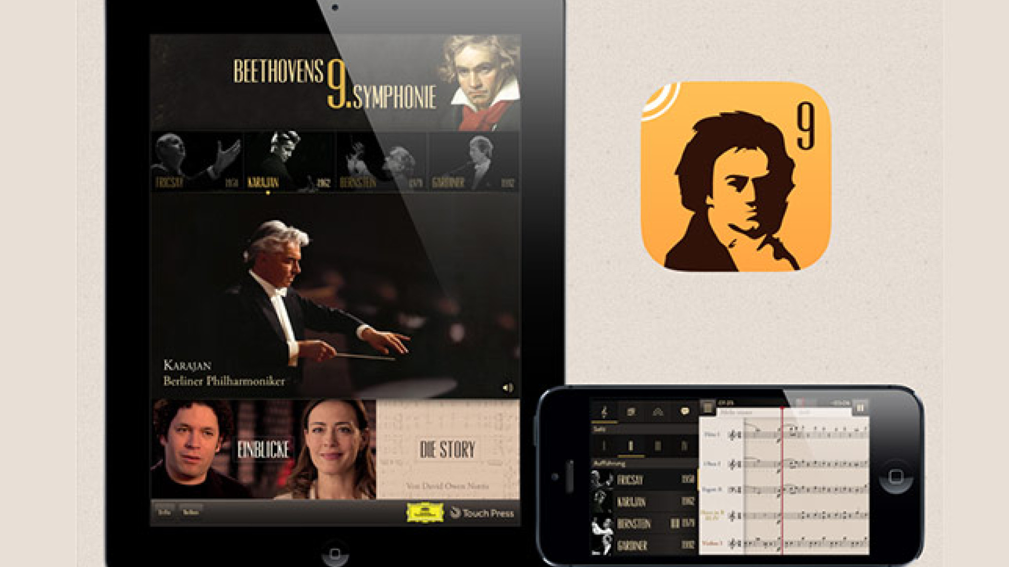 Die App "Beethoven 9"