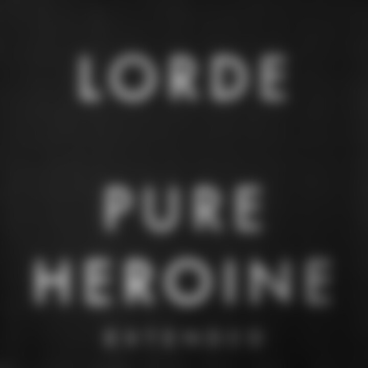Lorde Pure Heroine Extended Cover