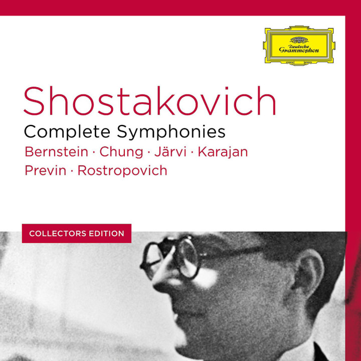 Sämtliche Sinfonien: Bernstein/Karajan/Previn/Rostropovich