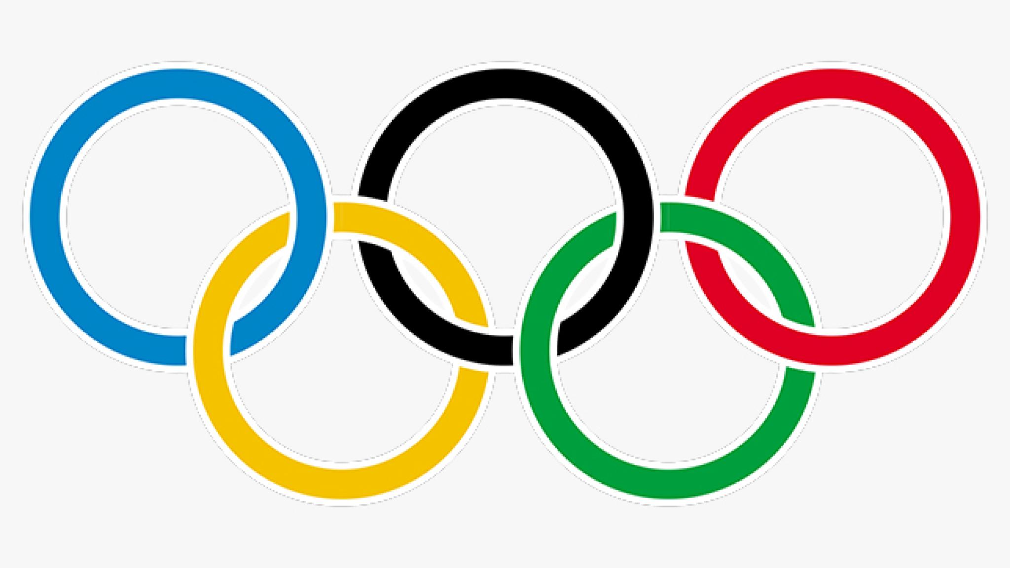 Die olympischen Ringe