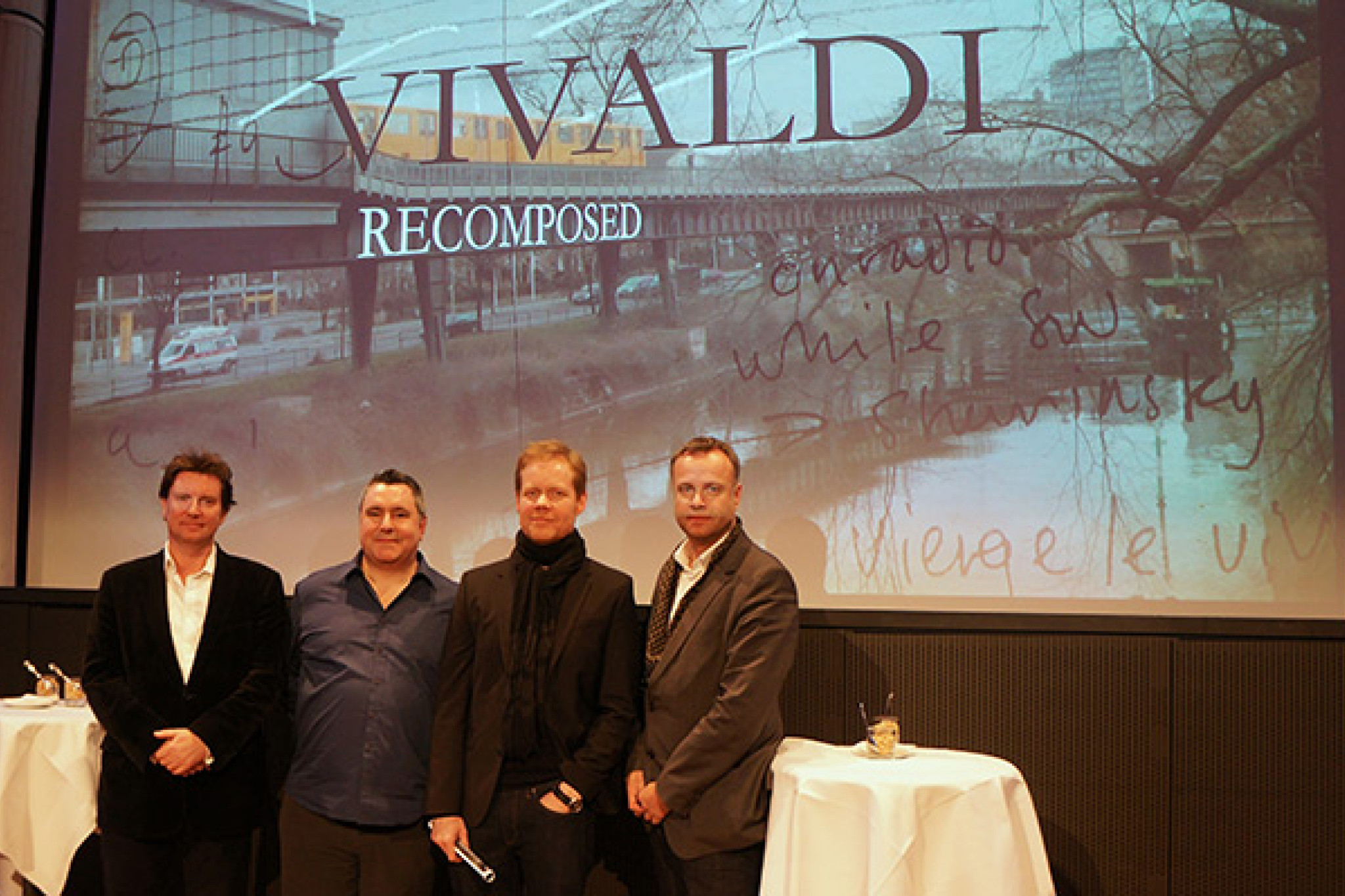 Mark Wilkinson (Deutsche Grammophon), George Scott (Regisseur), Max Richter, Elmar Kruse (C Major)