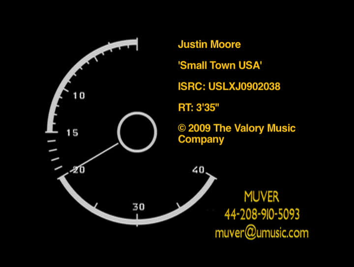 Justin Moore - Small Town USA