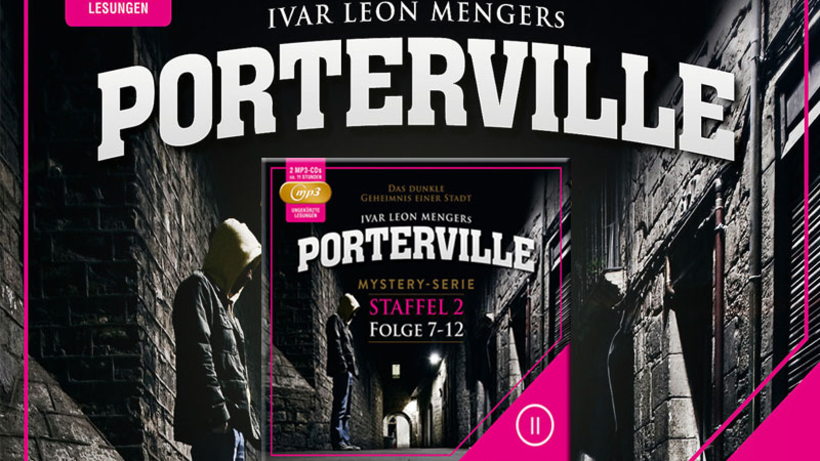 Porterville "Staffel 2 – Folge 07-12" ab 09.05.2014 als mp3-CDs und Download