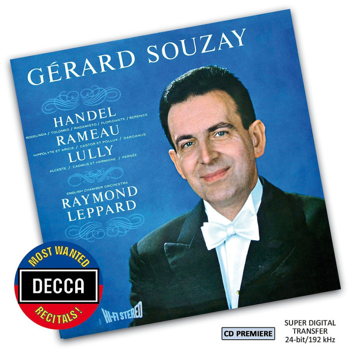 Gerard Souzay: Händel, Rameau & Lully (DMWR): Souzay,Gerard