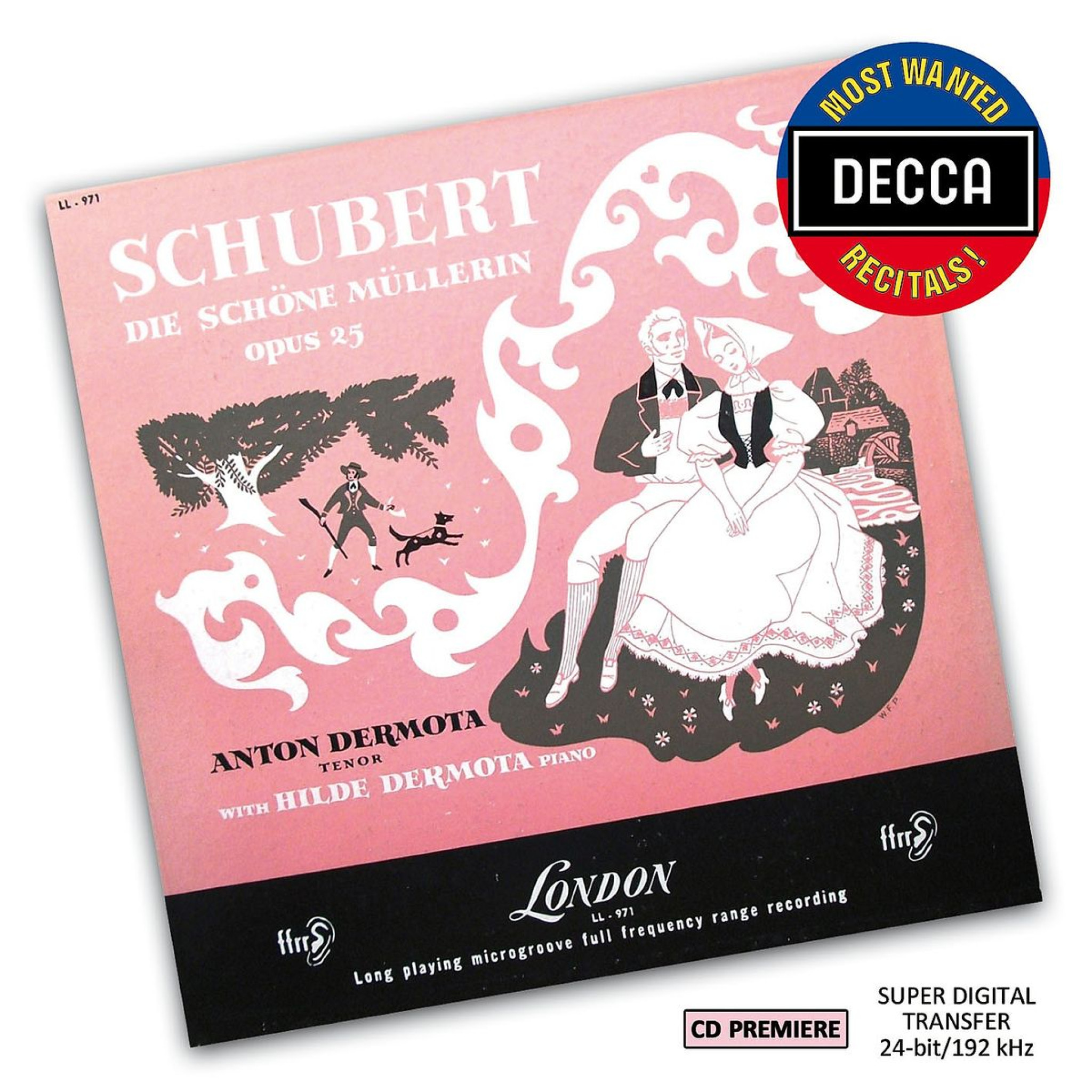 Die Schöne Müllerin (DMWR): Dermota,Anton/Dermota,Hilde