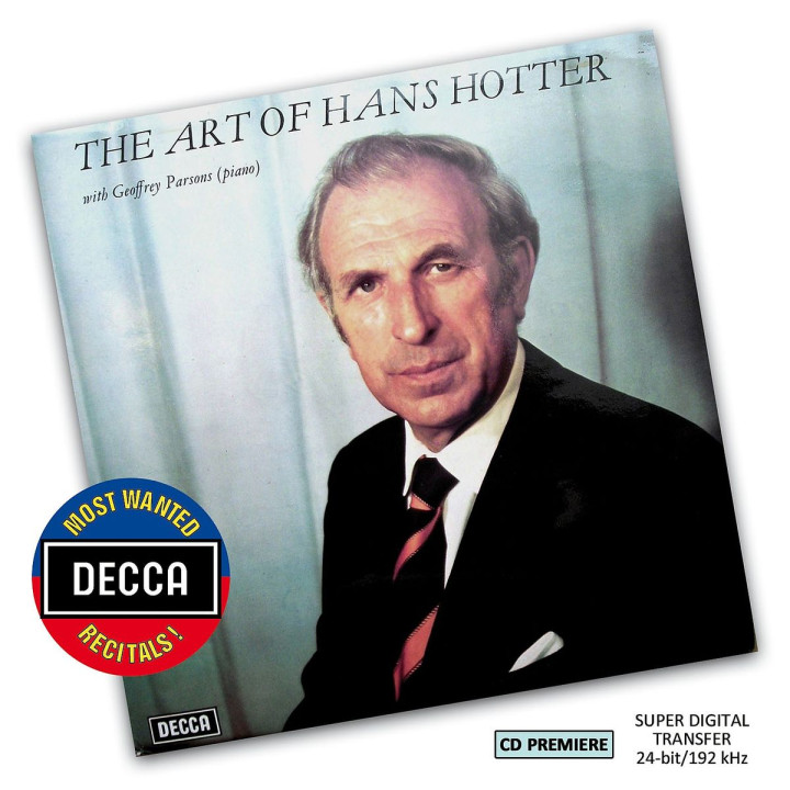The Art of Hans Hotter (DMWR): Hotter,Hans