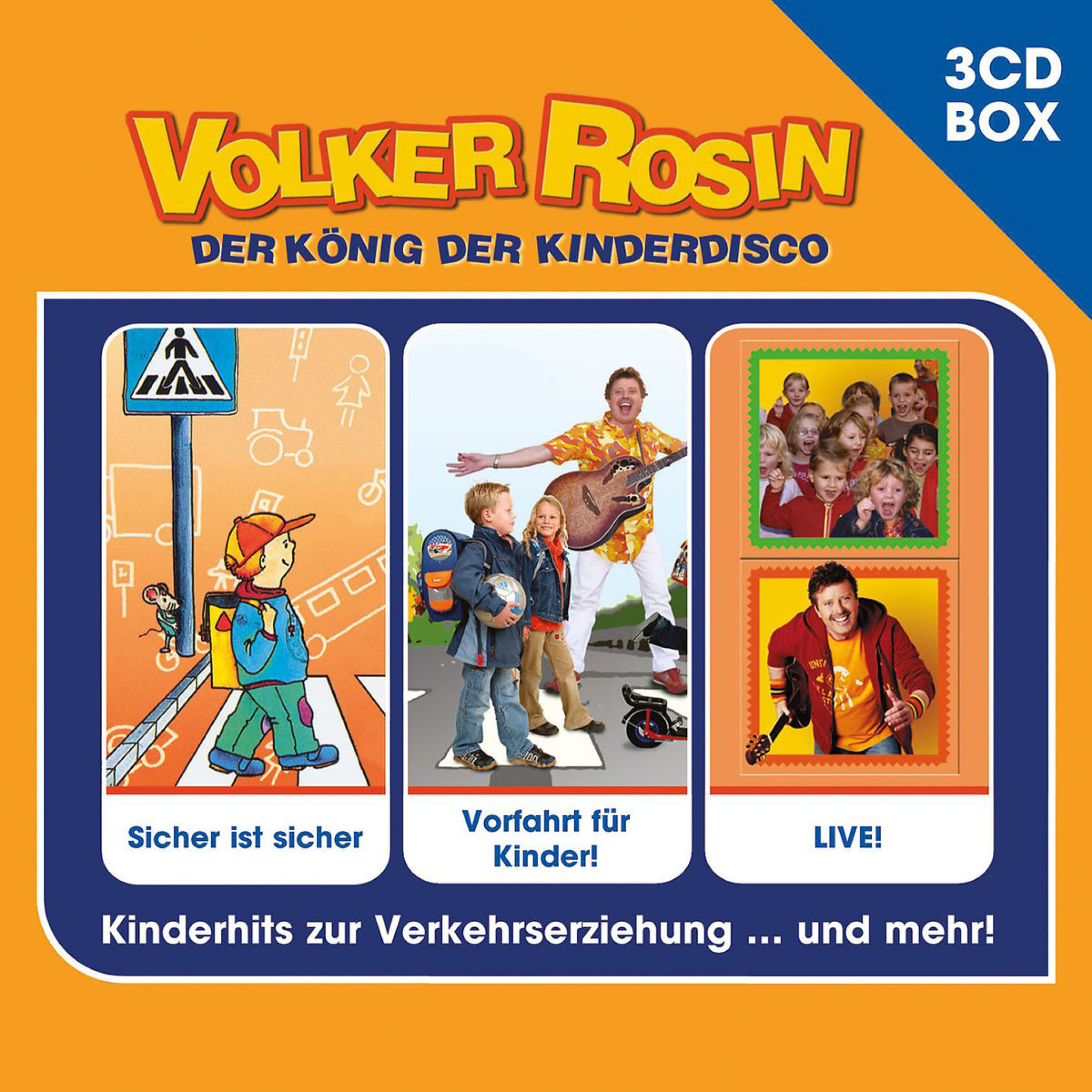 3-CD Liederbox Vol. 2: Rosin,Volker