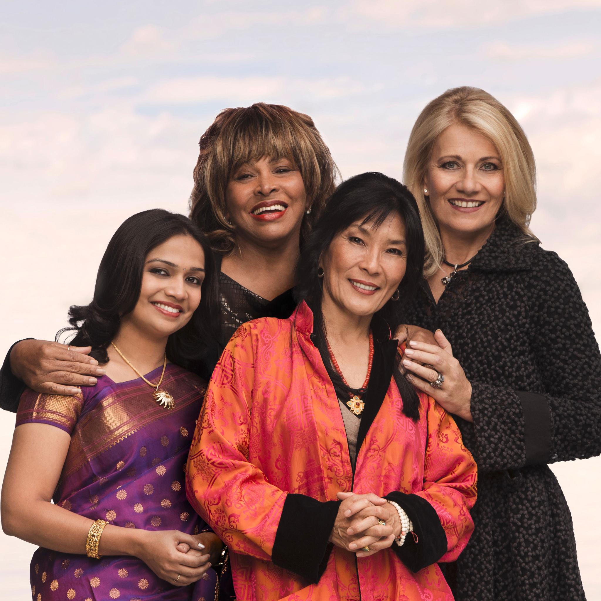 Tina Turner, Dechen Shak-Dagsay, Regula Curti, Sawani Shende-Sathaye