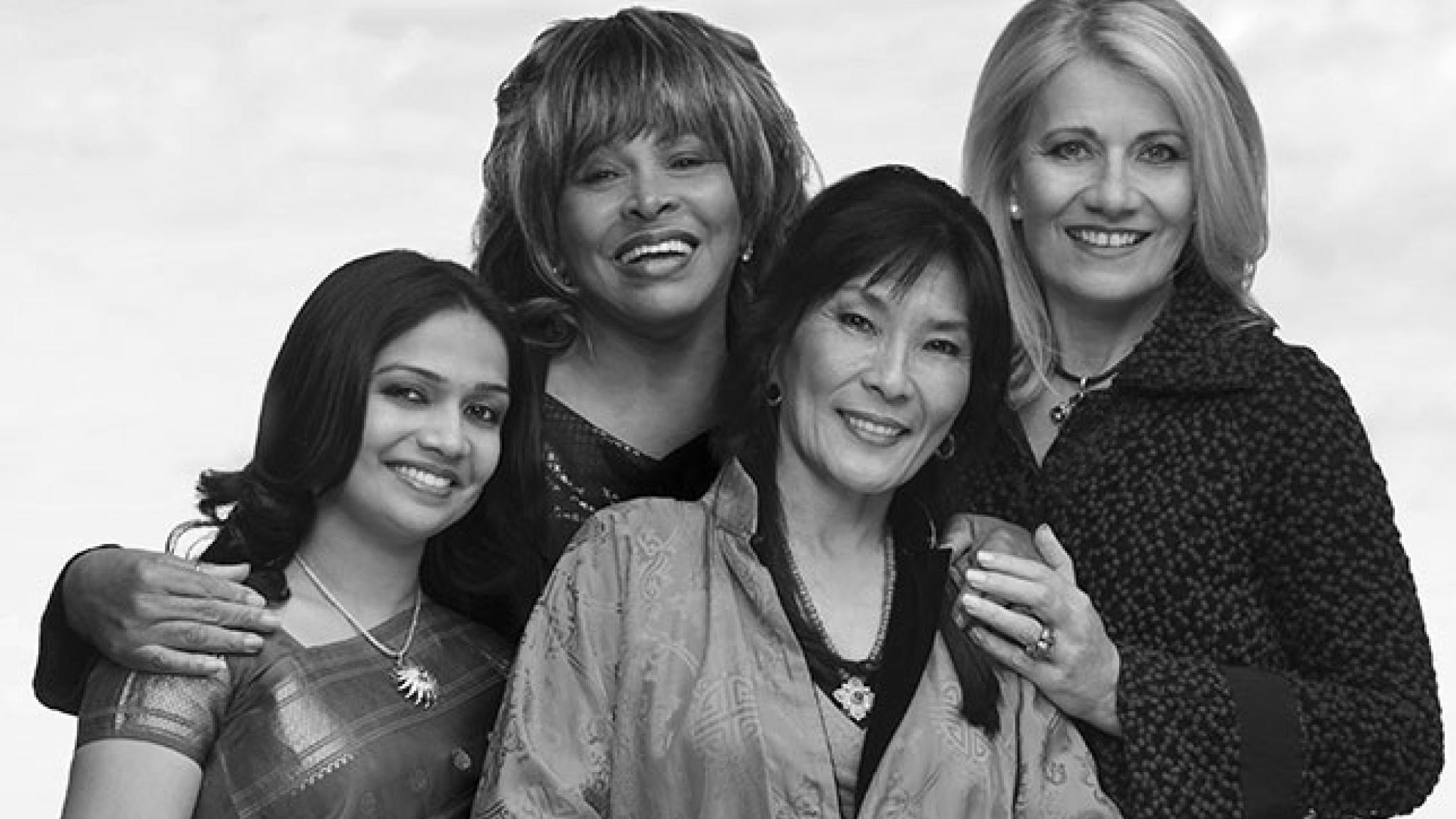 Dechen Shak-Dagsay, Tina Turner, Sawani Shende-Sathaye, Regula Curti