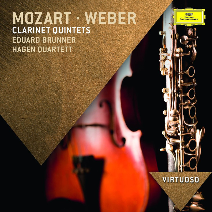 *NEU:Mozart/Weber: Klarinettenquintette: Brunner,Eduard/Hagen Quartett