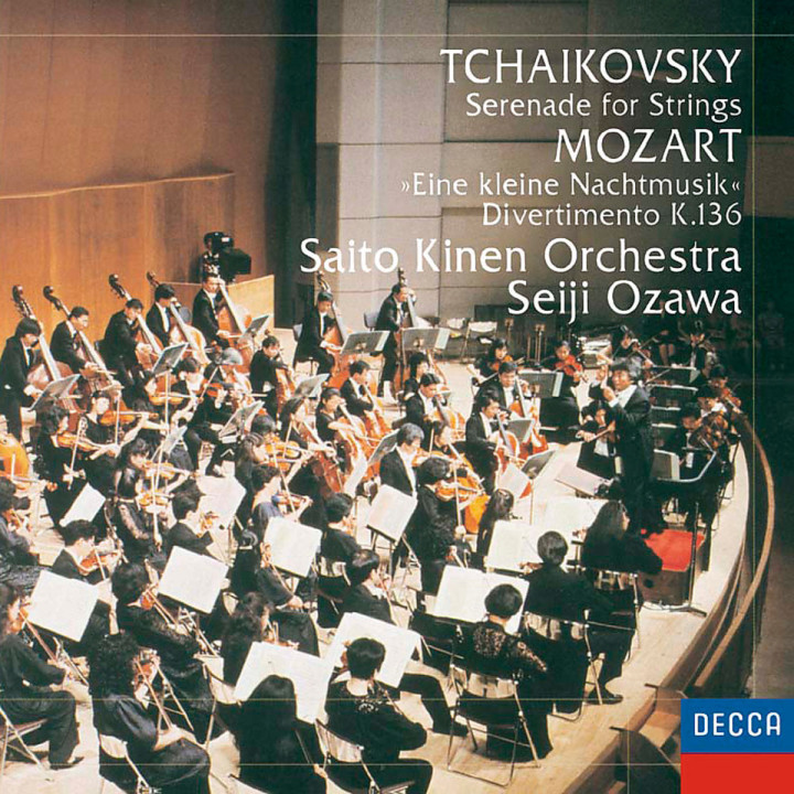 Seiji Ozawa Musik Tchaikovsky Serenade For Strings / Mozart Eine