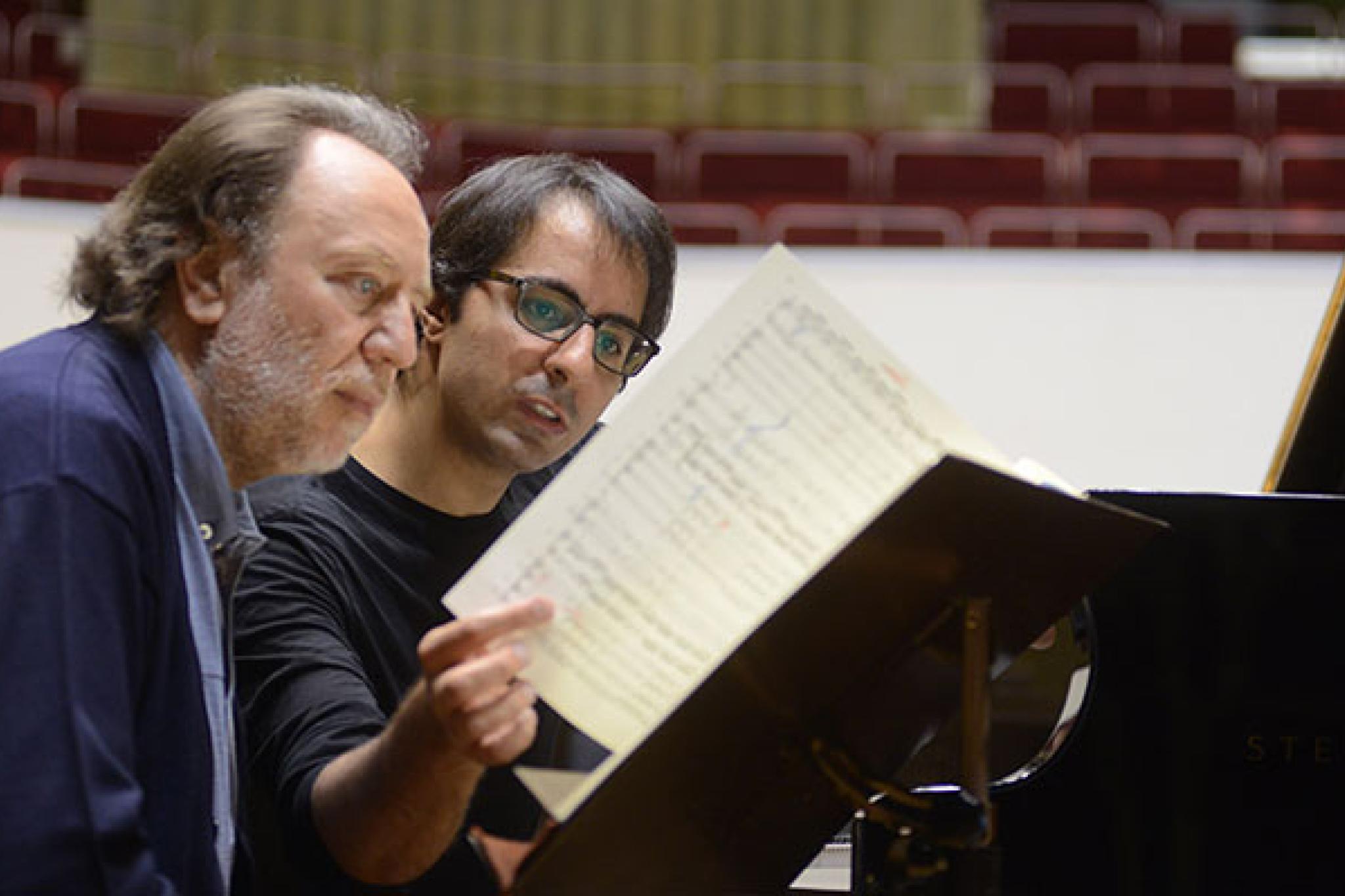 Riccardo Chailly & Saleem Ashkar