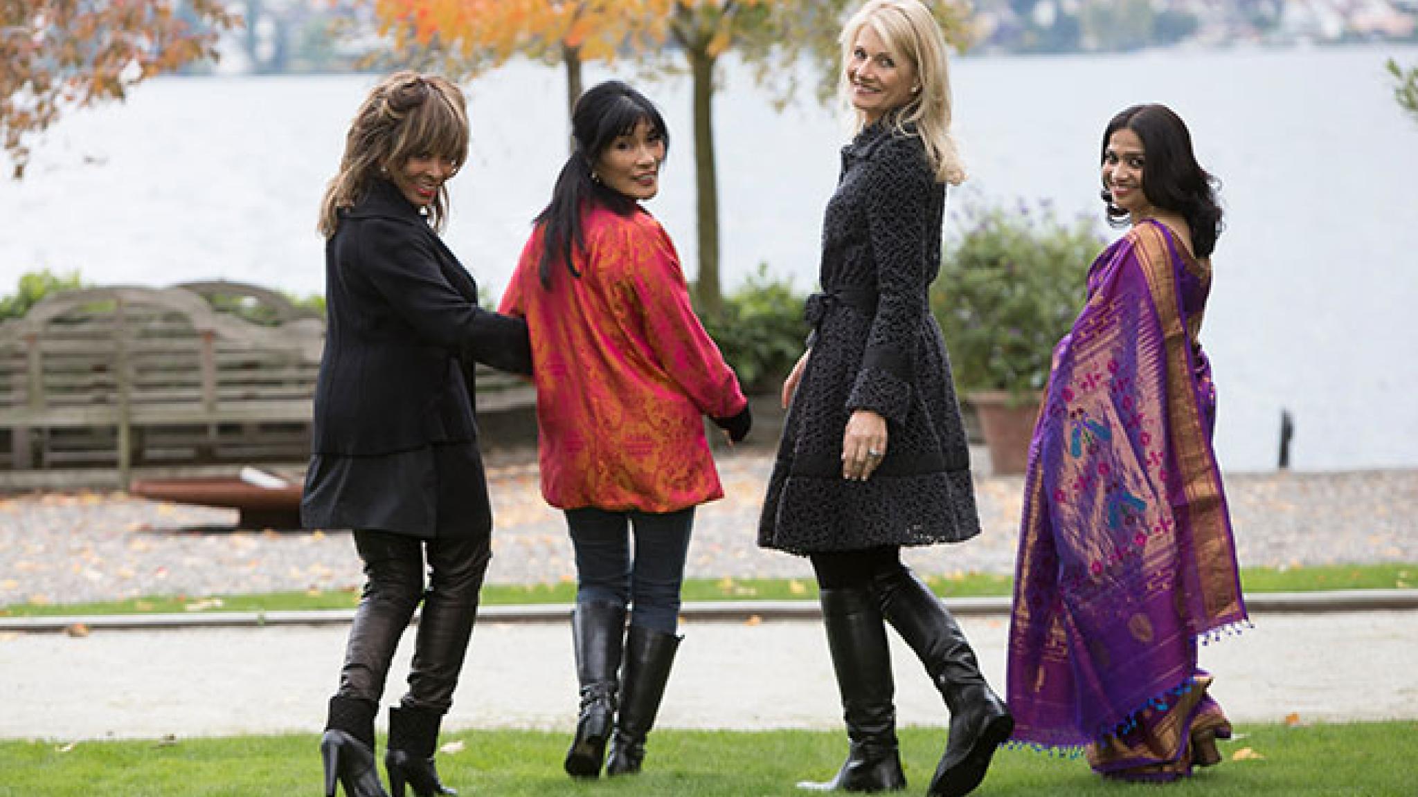 Tina Turner, Dechen Shak-Dagsay, Regula Curti, Sawani Shende-Sathaye
