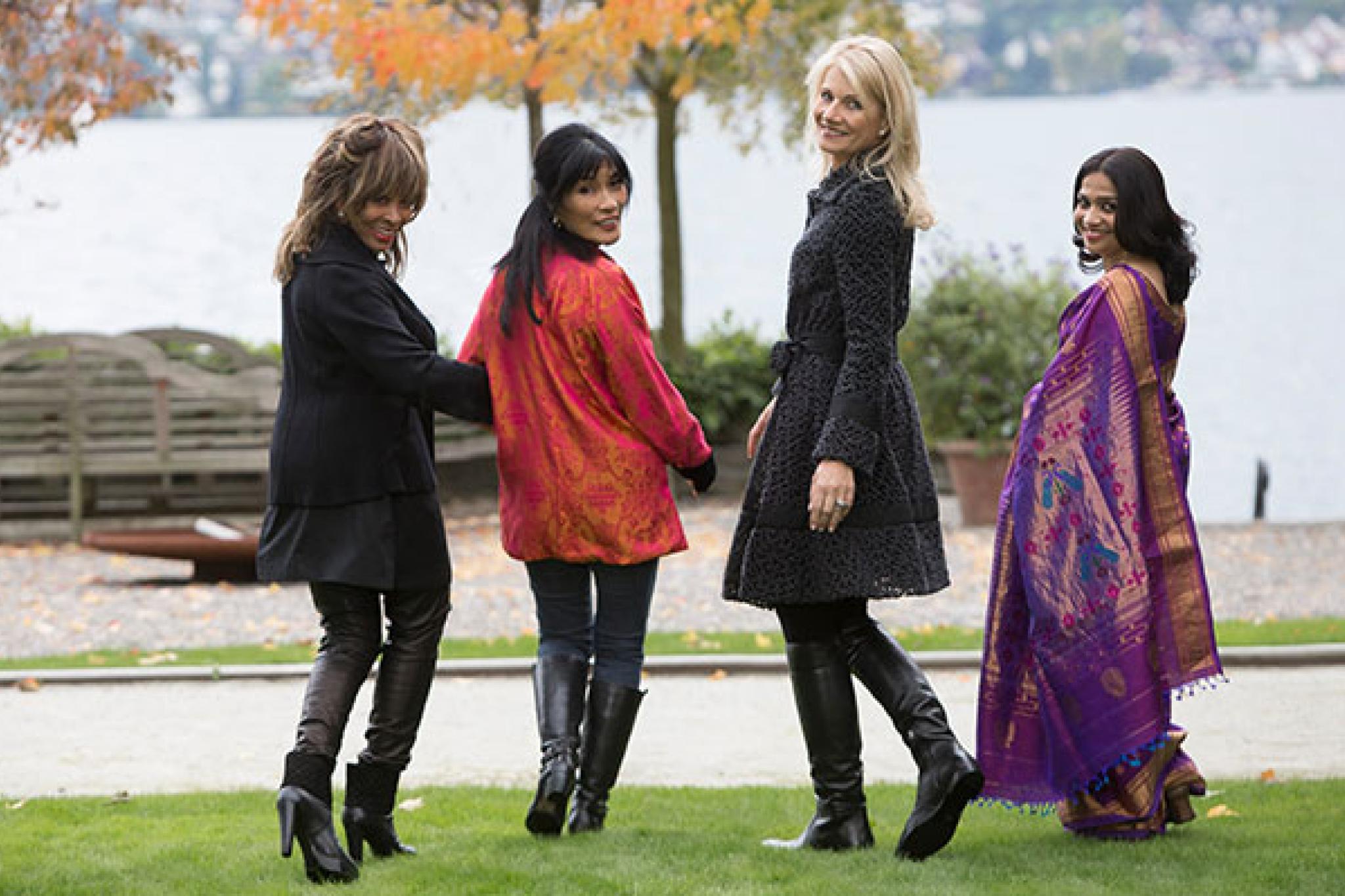 Tina Turner, Dechen Shak-Dagsay, Regula Curti, Sawani Shende-Sathaye