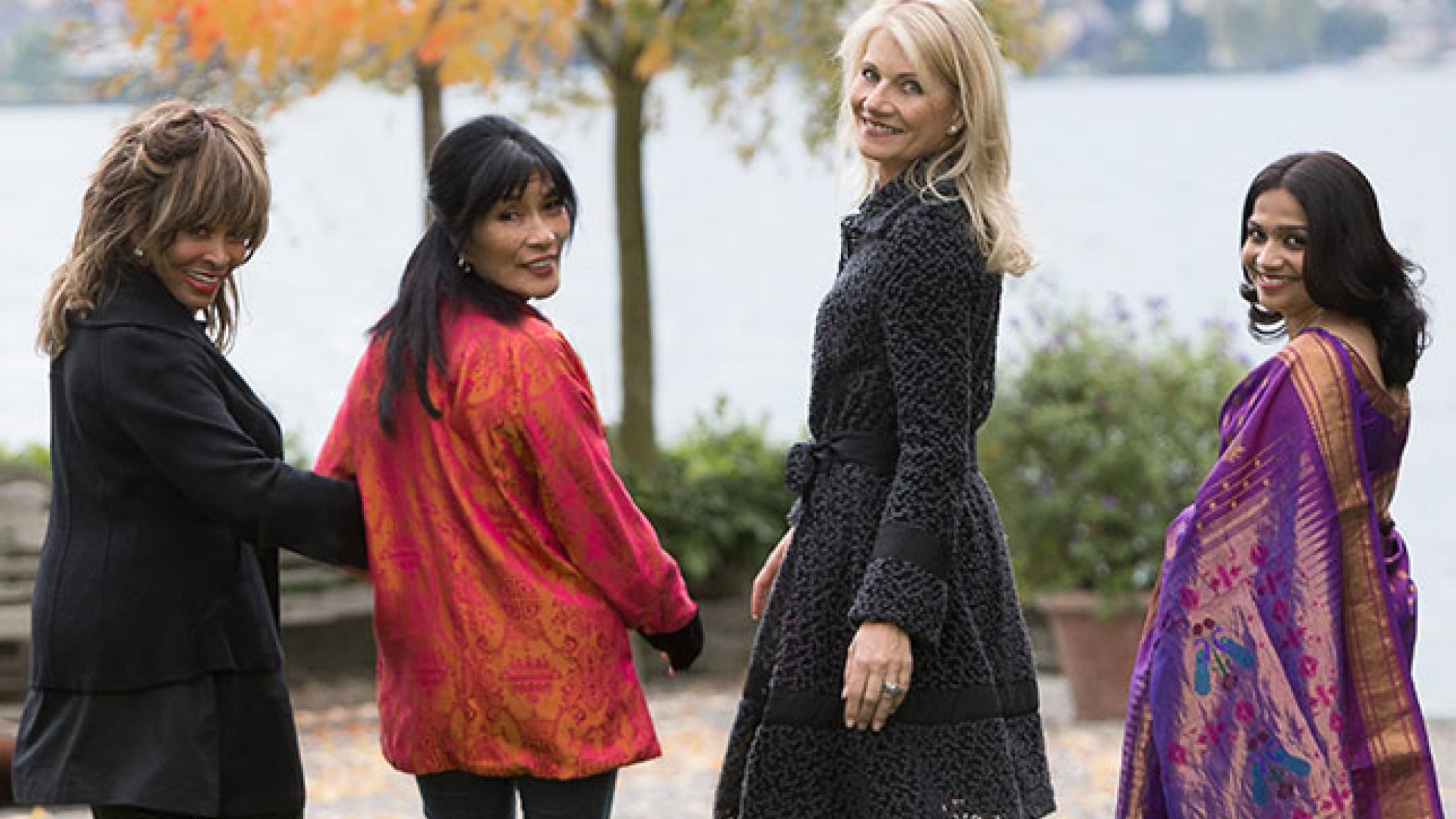 Tina Turner, Dechen Shak-Dagsay, Regula Curti, Sawani Shende-Sathaye