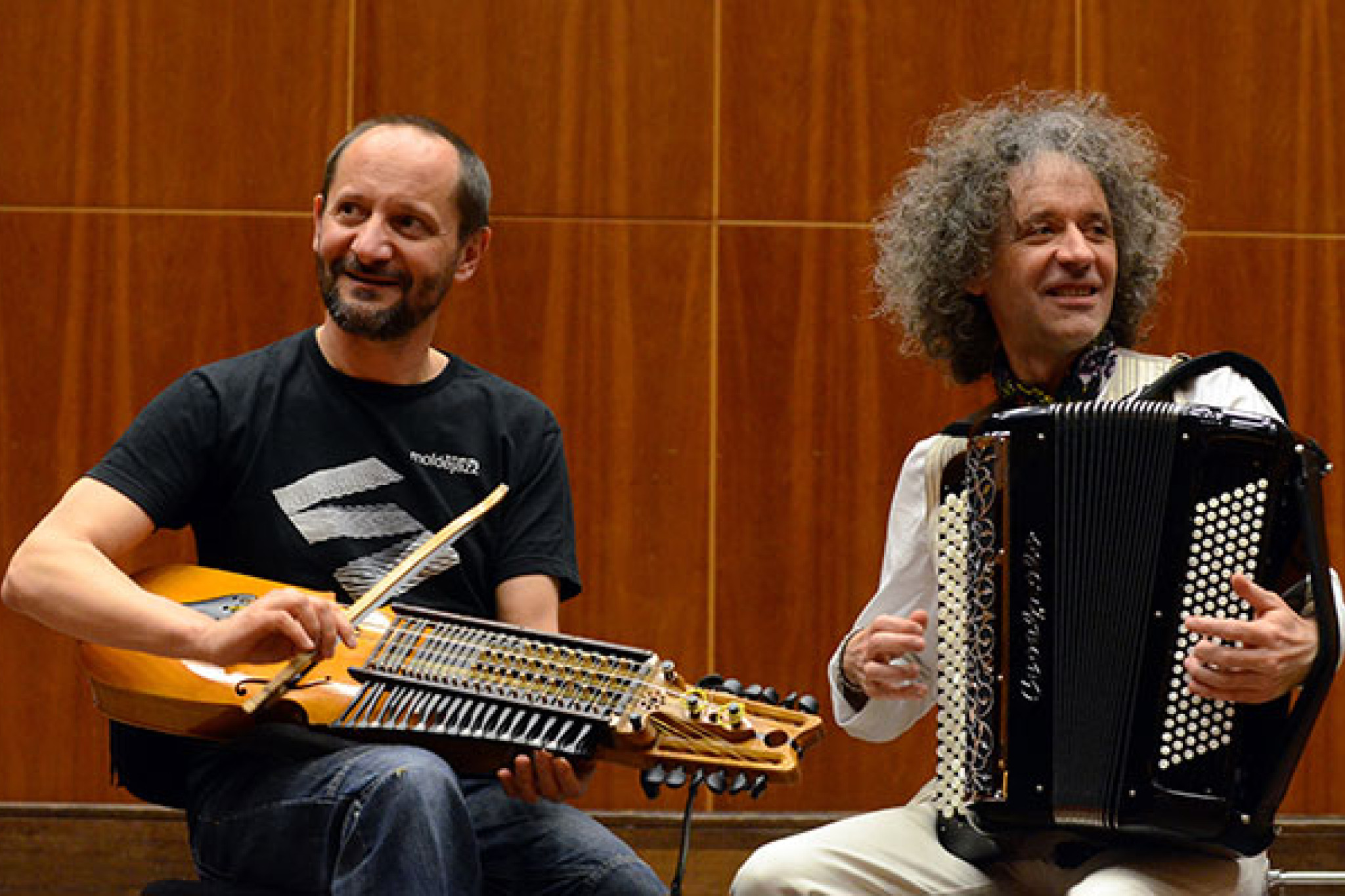 Marco Ambrosini und Jean-Louis Matinier