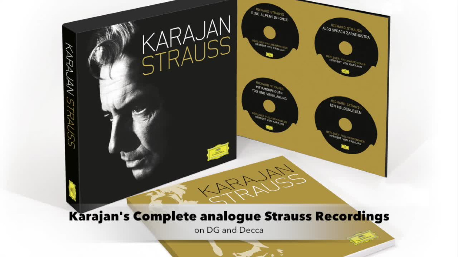 Karajan/ Strauss: Sämtliche analogen Aufnahmen - Herbert von